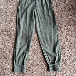Dynamic Olive Green Jogger Pants
